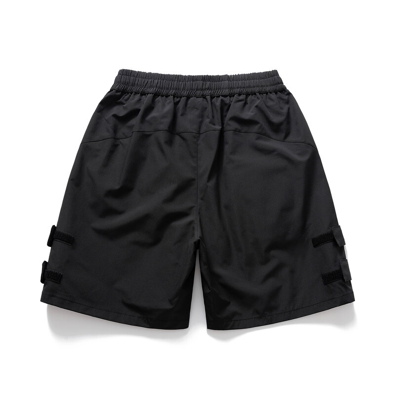 Summer Cargo Shorts Men 2024 New Fashion Elastic Waist Shorts Male Summer Clothes