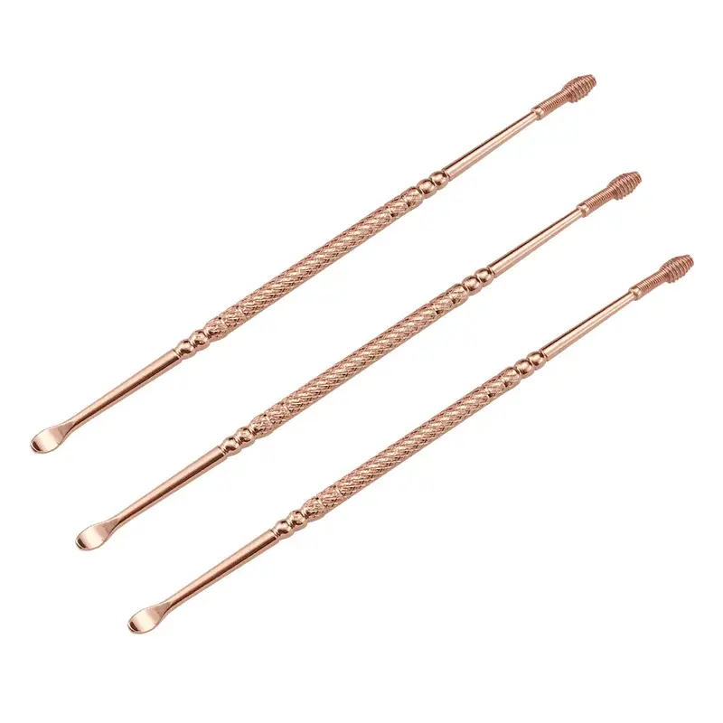 Stainless Steel Double-head Spring Ear Pick Spiral Ear Picker Ear Pick Tool Ear Pick Ear Pick Tool Ear Pick Spiral Ear Pick Tool