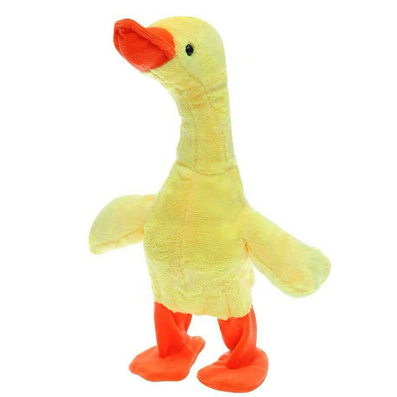 Falando e cantando pato brinquedo, interessante forma bonito pato