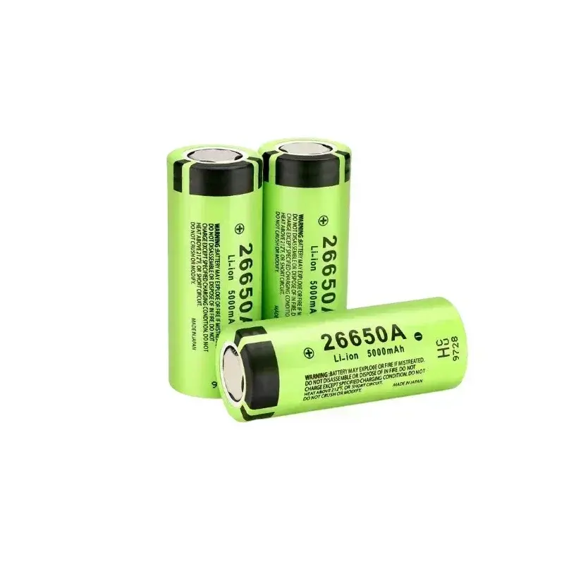 Bateria Geeignet-Power Lithium-ion, Taschenlampe LED, 100% Original, 26650, 3.7V, 5000mAh, 50A, Frete Grátis