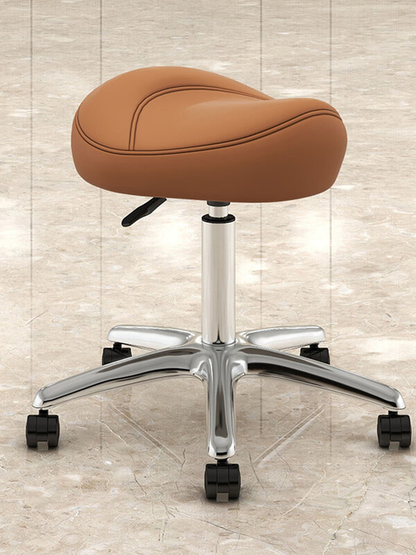 Beauty Salon Saddle Chair Furniture Barber Lifting Rotating Chair Manicure Chairs Barber Hairdressing Bench Stools Customized