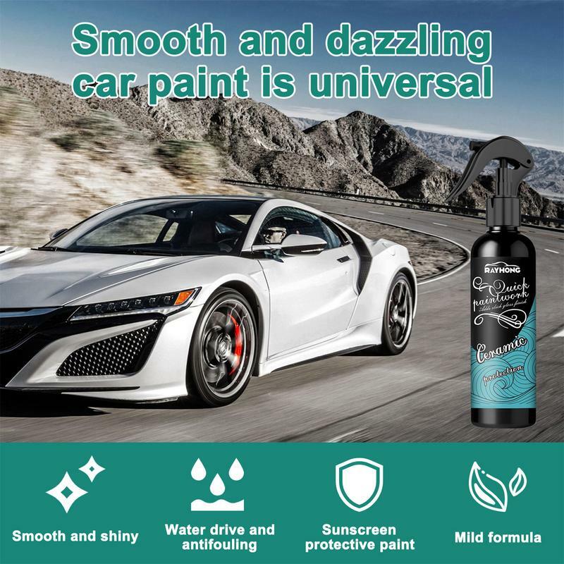 Car Coating Solution Hydrophobic Polish Nano Coating Agent Nano Coating Liquid Spray Car Scratch Repair Remover Agent