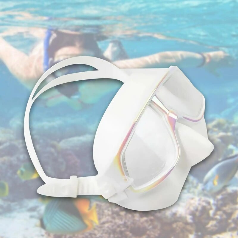 Gogle do nurkowania Okulary Akcesoria Kobiety Mężczyźni Silikonowa wodoodporna maska do nurkowania dla