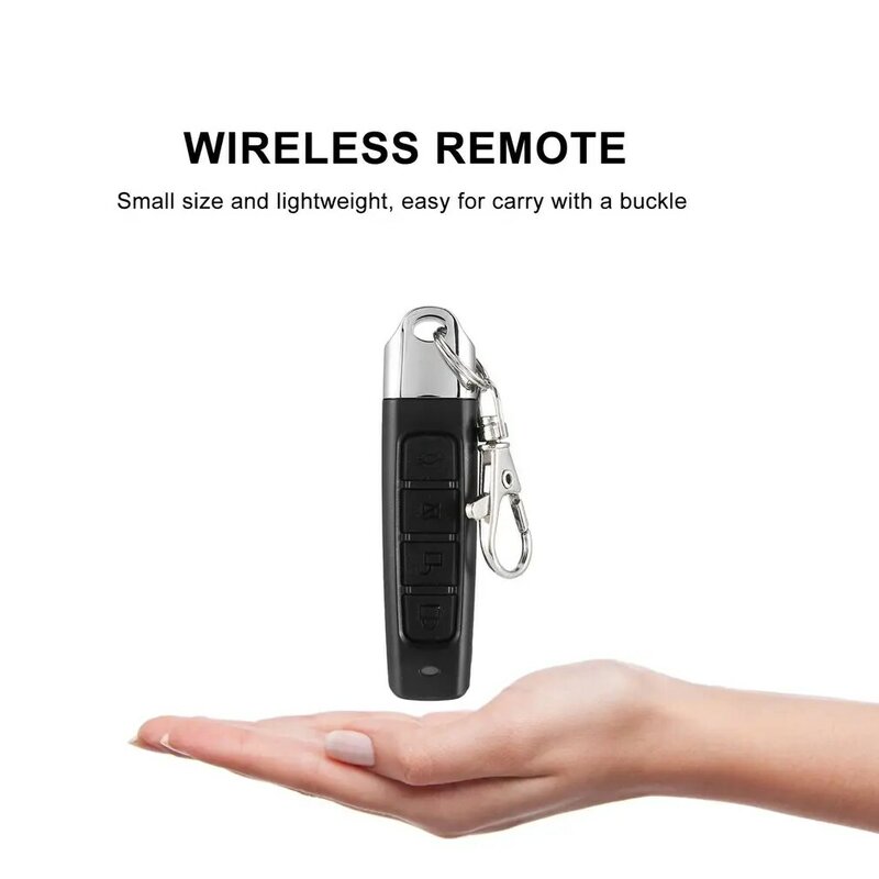 Télécommande universelle sans fil pour porte de garage, clone d'alarme de voiture, duplicateur de serrure, émetteur de porte-clés, 433MHz