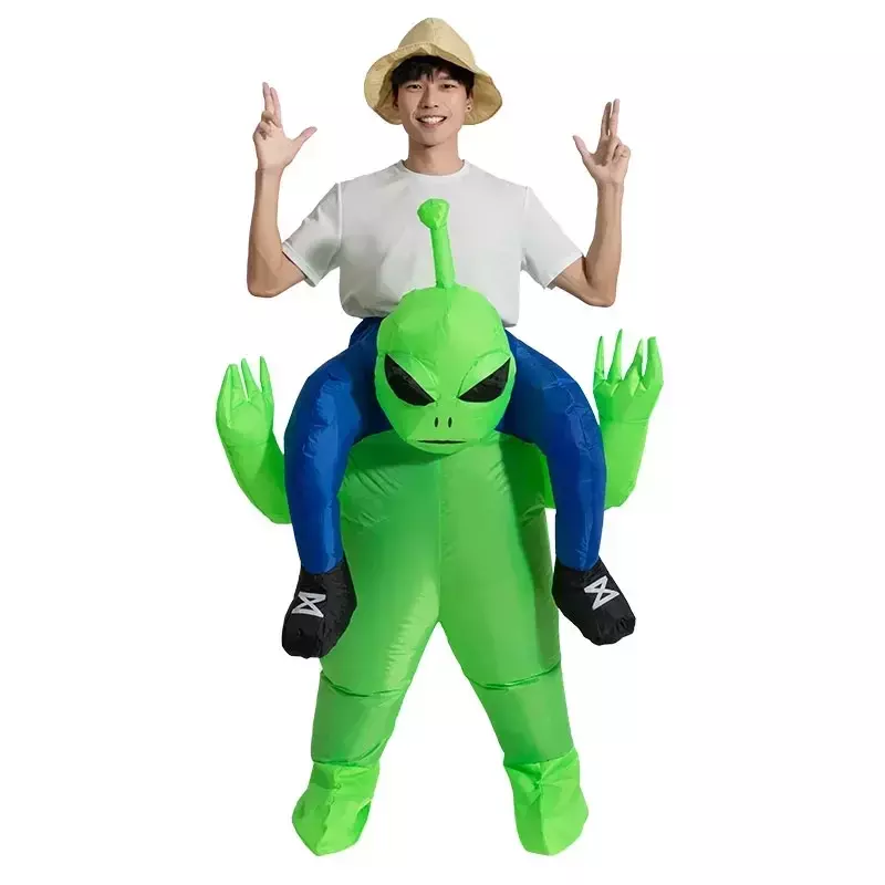 Cosplay neue Halloween Requisiten Kinder Erwachsene universelle aufblasbare Alien Kostüm Backman Spaß Party liefert aufblasbare Kostüm