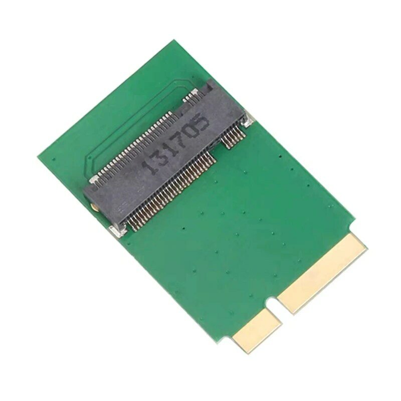 L43D M.2 NGFF SSD sang 17 + 7 Pin Adapter Chuyển Đổi Thẻ Cho Macbook Air 2012 A1465 A1466