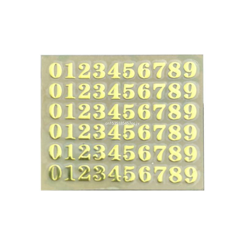 ملصقات الحروف ذاتية اللصق بأرقام الحروف لغطاء التخرج للفنون الحرفية دروبشيب