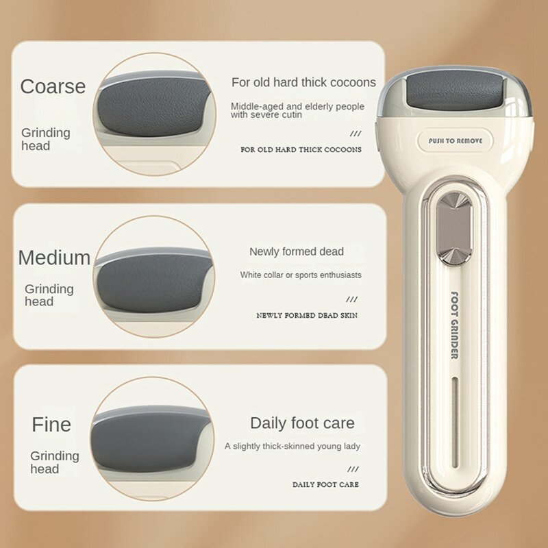 Electric Callus Remover Foot File Dead Skin-Remover Rechargeable Foot File Fit For Foots Care B