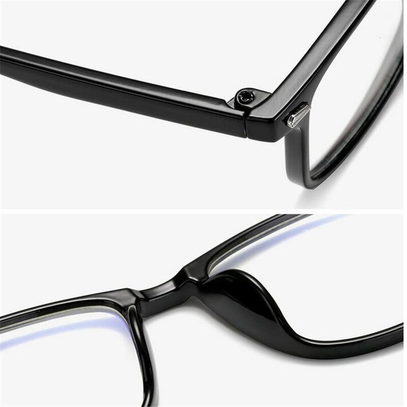 Gafas para miopía Unisex, lentes para miopía con revestimiento azul, 0-1-1.5-2-2,5-3-3,5-4-4,5-5-5,5-6,0