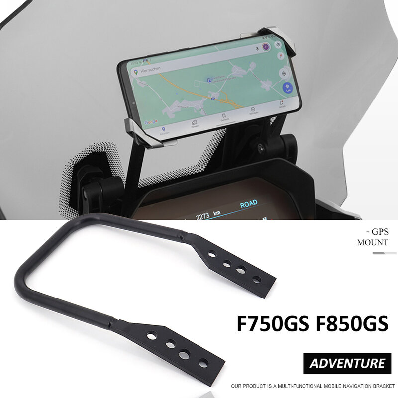 Soporte ADVENTURE ADV para teléfono móvil, placa de soporte para GPS para BMW F 750 GS F 750GS F850 GS 2018-2022, novedad