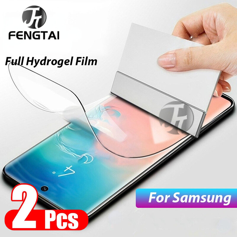 Hidrogel telefone Film Para Samsung Galaxy Note 20 10 8 9 S10 S9 S8 S20 Plus A51 A71 5G A50 A70 A21S M31 A31 S20 Cobertura de Ultra