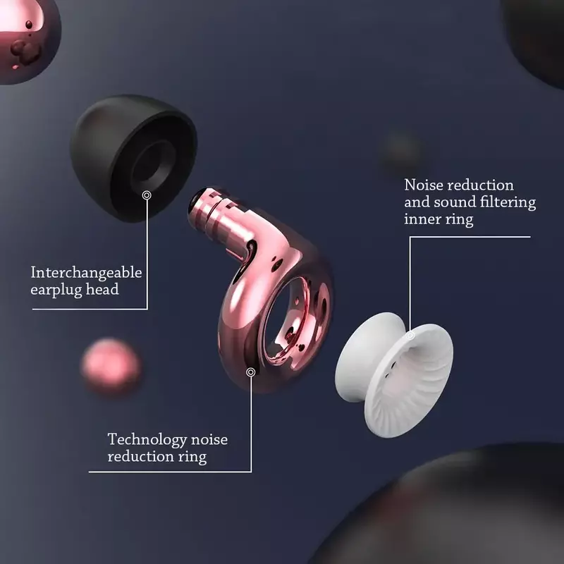 Silikon-Ohr stöpsel zum Schwimmen Schlaf geräusche Geräusch reduzierung abbrechen-schall dicht reduzieren Störungen-Qualität Ohr stöpsel zubehör