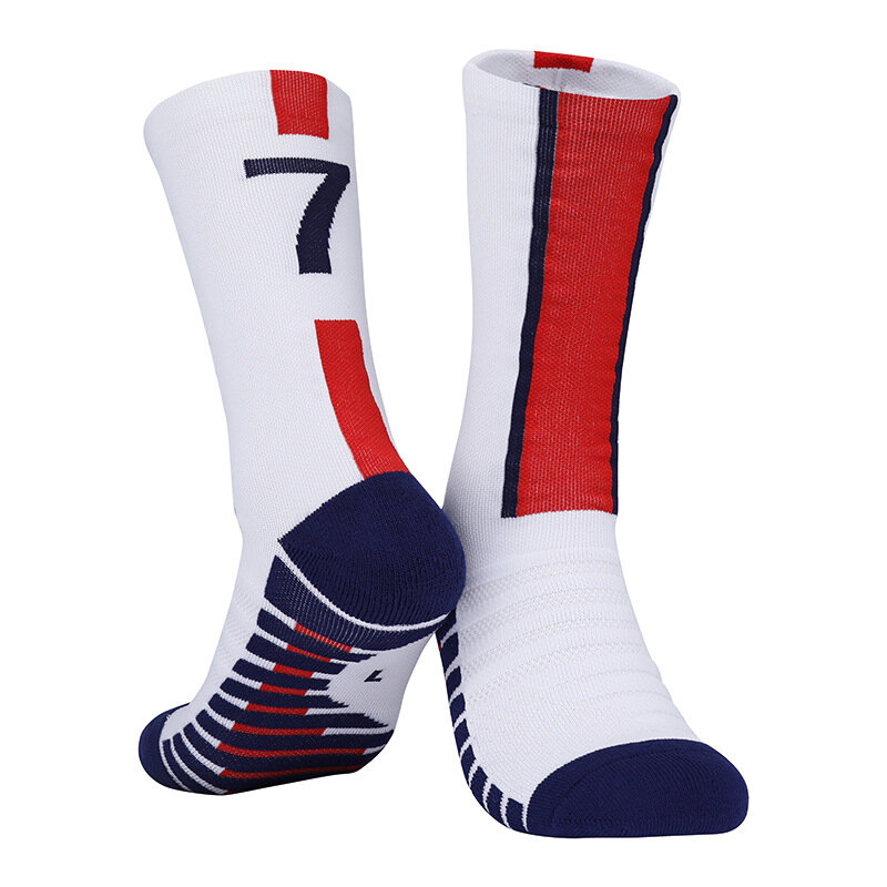 Calcetines de fútbol profesionales para hombre, calcetín deportivo con número de estrella del Club de París, medias de tubo medio