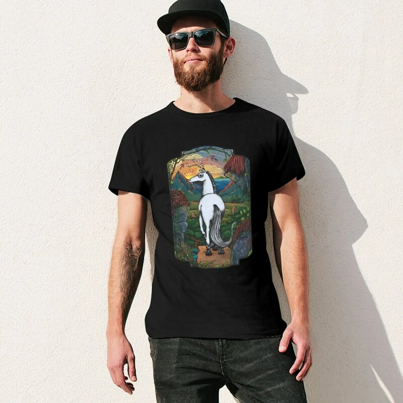 T-shirt z jeleniem bluza z bluzka w rozmiarze plus size funnys dla mężczyzn z grafiką
