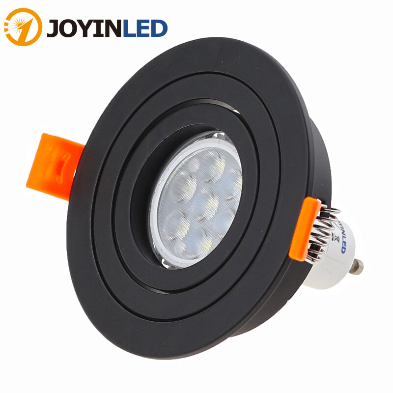LED Spot Downlights Passend GU10 MR16 Decke Einbau Lampe Austauschbare Downlight Leuchten Halter Spot LightLight Basen Fitting