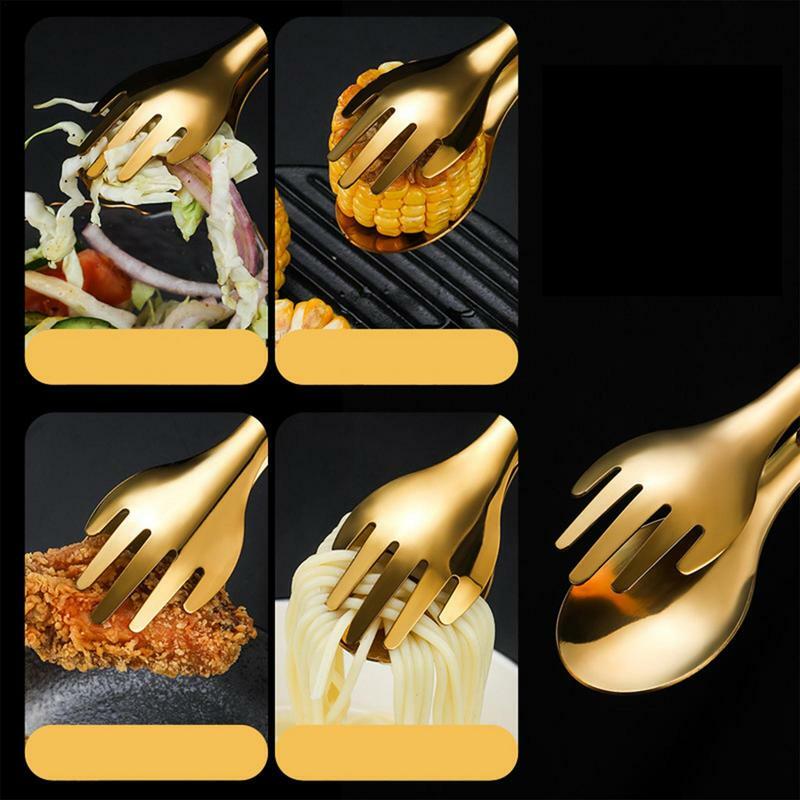 Stainless Steel Food Tongs Stainless Steel Kitchen Tongs Easy To Clean And Store Heavy Duty Kitchen Tongs For Cooking Grill Or