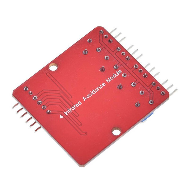 Free shipping 4 channel infrared tracing/tracking module/line patrol module/obstacle avoidance/trolley/robot sensor