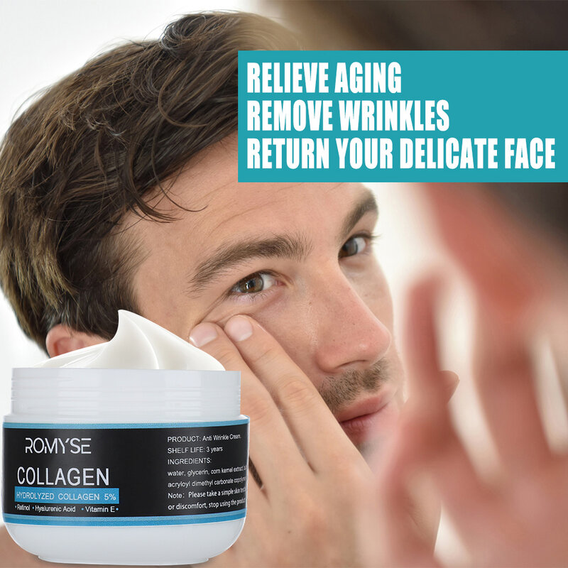 Männer Anti-Aging-Falten Gesichts creme tiefes feuchtigkeit spendendes Öl, das den Tag straffende Gesichts pflege creme zur Aufhellung der Lifting-Hautpflege kontrolliert