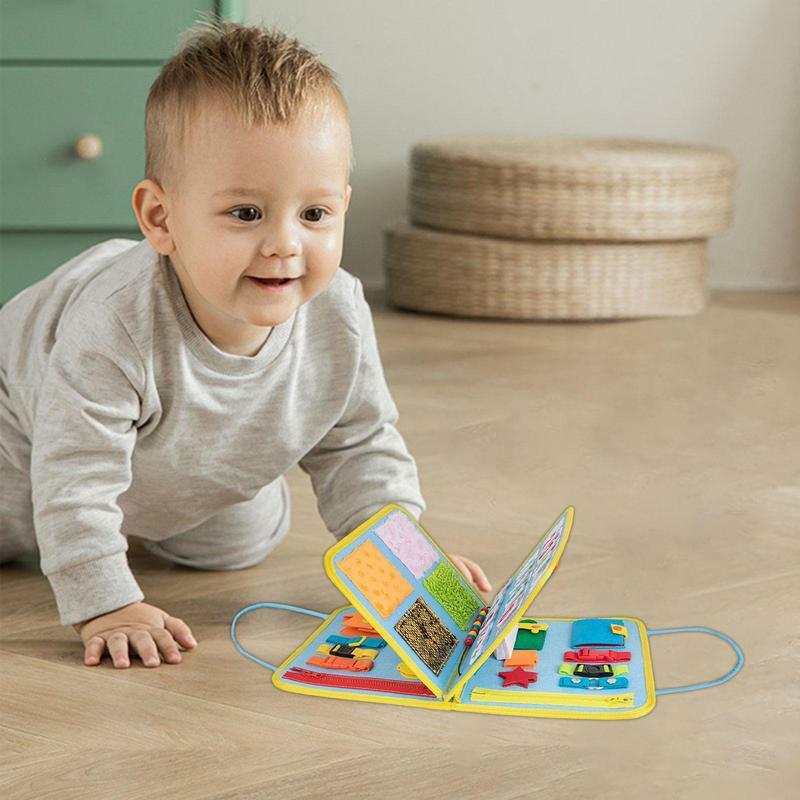 14 In 1 Busy-Board Toys Early Educational Montessori prescolare libri silenziosi abilità motorie fini sviluppo attività giocattolo per bambini