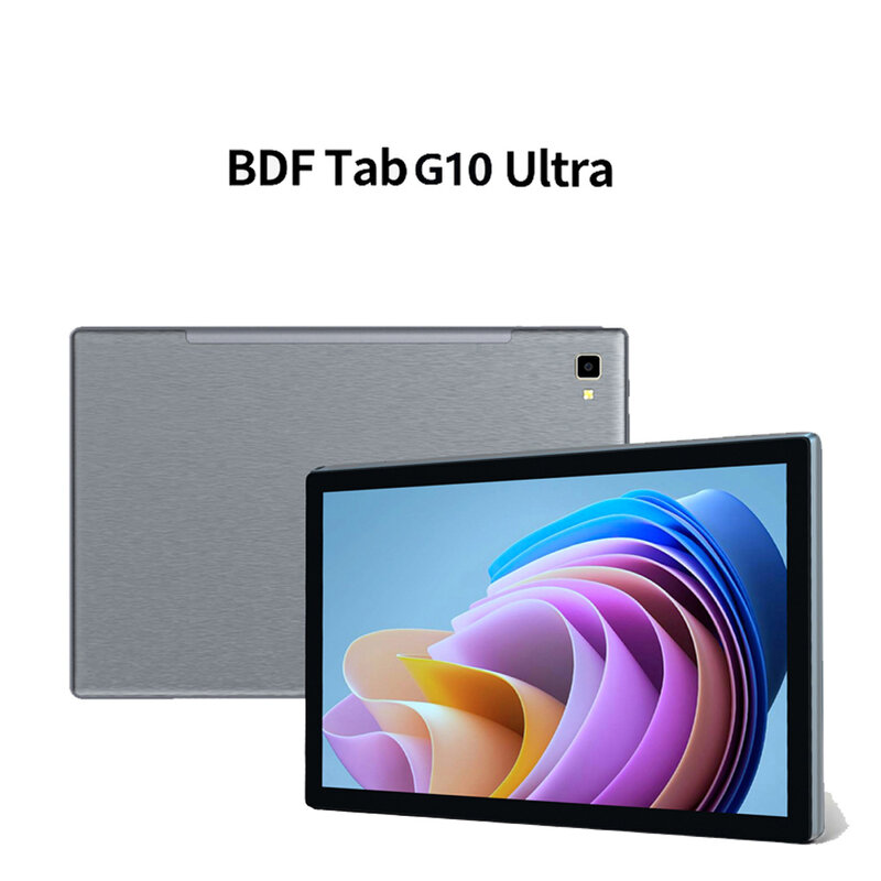 Tablets Ultra Thin HD Display, Octa Core, Rede 4G LTE, Dual WiFi, 8GB RAM, 256GB ROM, Tablet PC Google, 10.1 ", 6000mAh, Novo