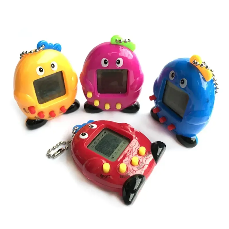 창의적인 펭귄 모양 전자 애완 동물 게임, 다마고치 장난감, 168 가상 애완 동물 전자 장난감, 어린이용 재미있는 선물, 전자 애완 동물 장난감