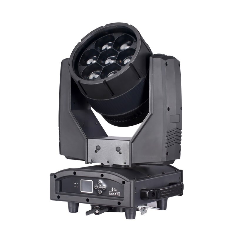 6 pz/lotto IP65 Stage Moving Head Light RGBW 4 in1 7*60W Zoom Wash Led Head
