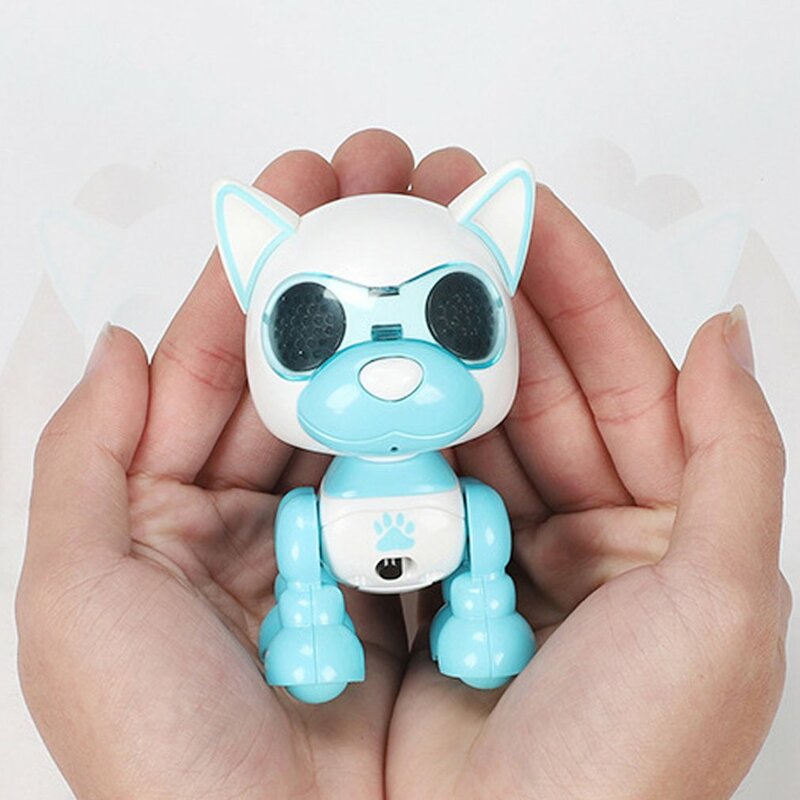 Cool Robot Dog Pet Toy Kids Smart Interactive Walking Sound Puppy LED Record Educational Intelligent Electronic Robot toy Gifts