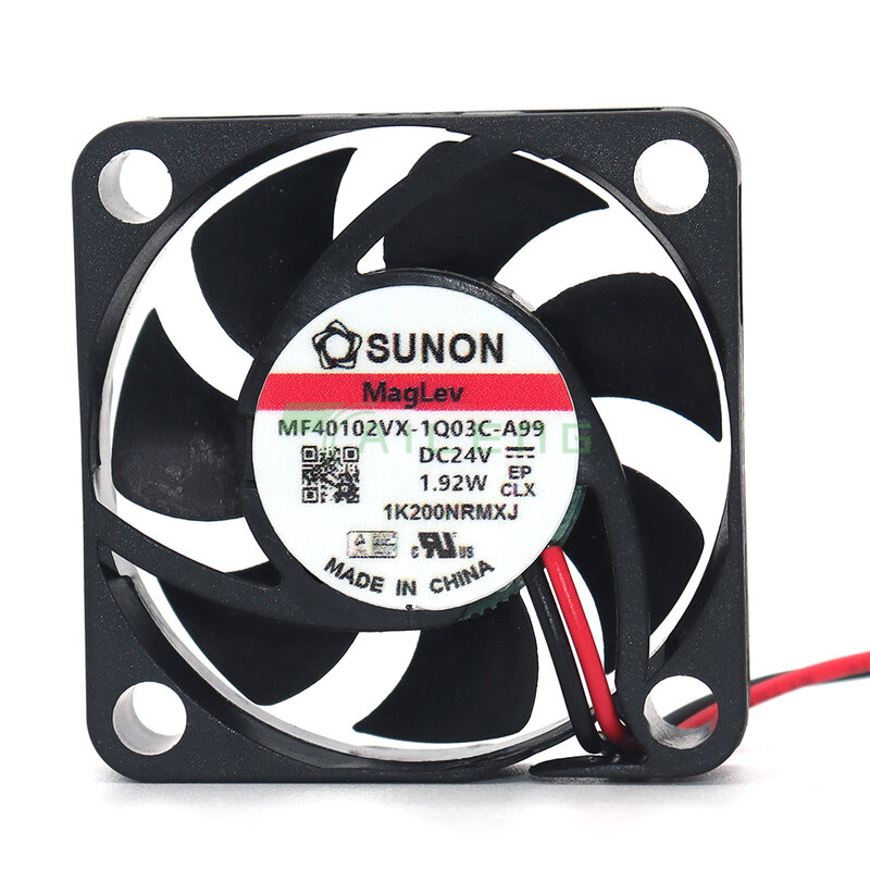 for 3D Printer 24V 40mm Fan MF40102VX-1Q03C-A99 for Sunon Magnetic Bearing 4010 Cooling for Extruder Hotend BLV Mgn Cube Ender