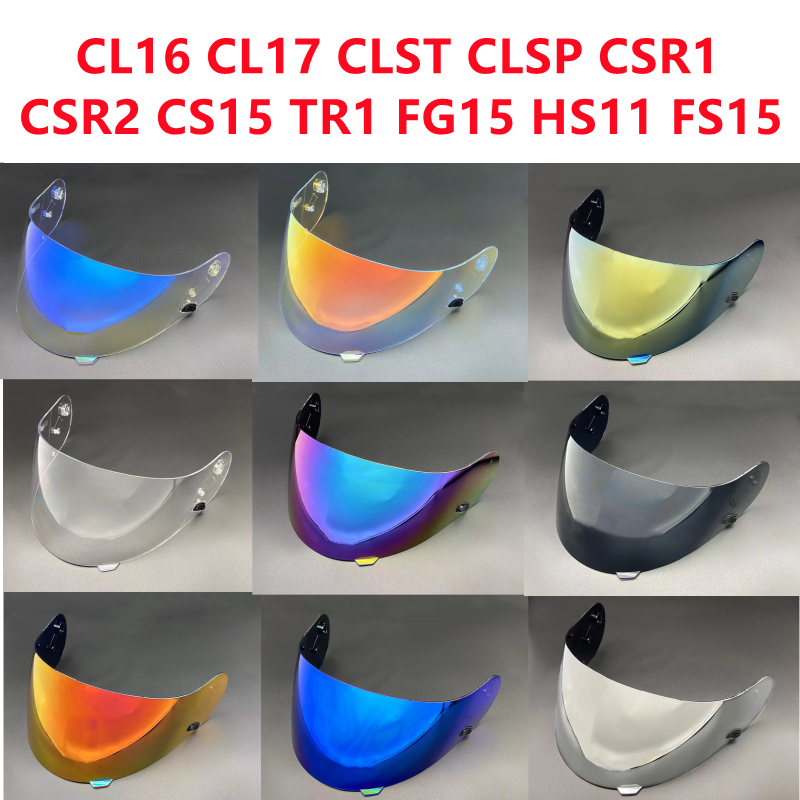 Visera de casco para HJC CL16 CL17 CLST CLSP CSR1 CSR2 CS15 TR1 FG15 HS11 FS15, protección Uv, accesorios de Capacete