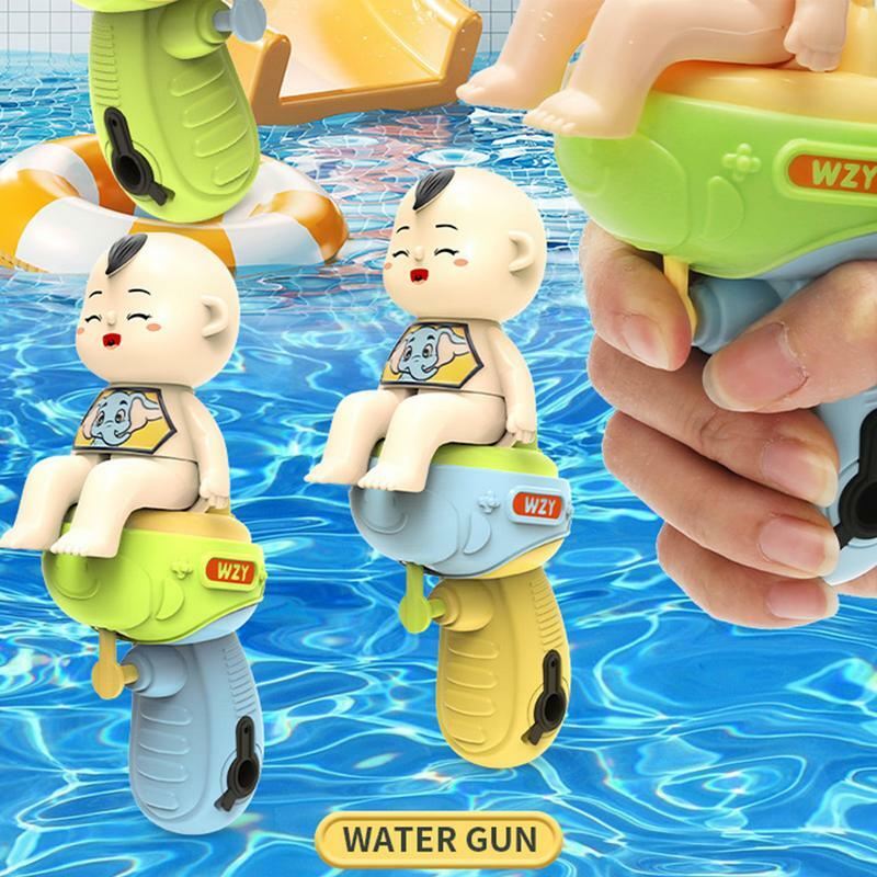 Waterspeelgoed Voor Peuter Cartoon Toiletvorm Buitenwaterspeelgoed Watersoaker Kleine Lange-Afstands Waterspoelers Buiten Speelgoed Voor