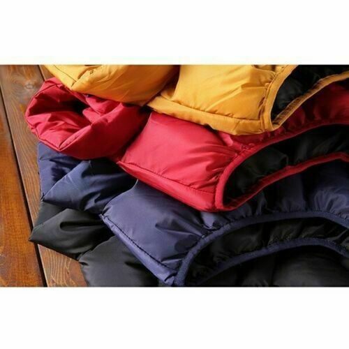 GlafibPuffer-Veste matelassurera zippée pour homme, vêtements d'extérieur chauds, manteau d'hiver