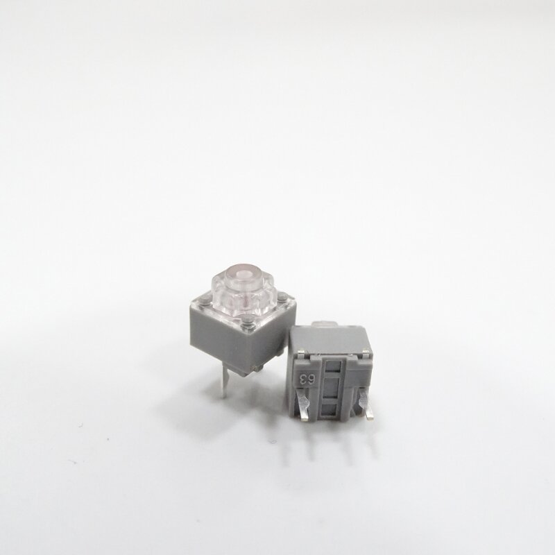Micro-interrupteurs souris HUANO, 6x6x7.2mm, 10 millions clics, 2 broches, 2/10 pièces, livraison directe
