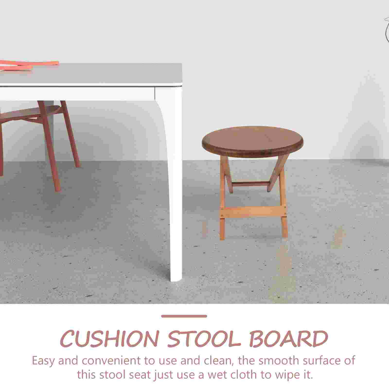 Sgabello in legno massello sgabelli sedile sostituzione seduta Bar parte Pad rotondo accessorio in legno