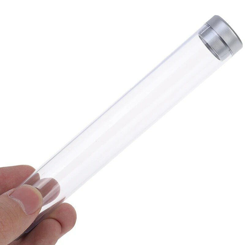 Прозрачная искусственная металлическая коробка для ручек, прозрачная ручка, практичная Высококачественная ручка.