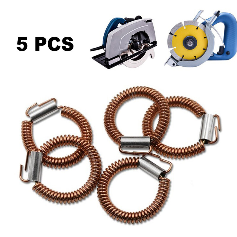 5pcs Stator Tension Spring For 110 Marble Machine Electric Circular Saw Small Electric Pick Angle Grinder Power Tool Accessories