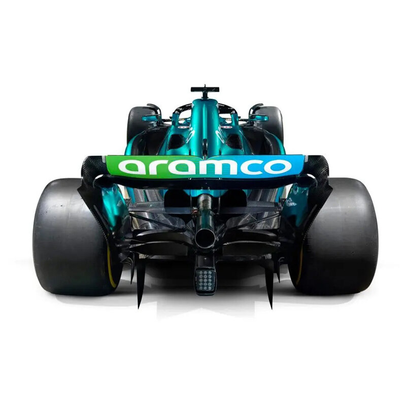 Bburago-نموذج سيارة من السبائك المصبوبة بالقالب ، لعبة قابلة للتحصيل ، ، F1 ، Aston Martin ، Aramco ، F1 Team ، AMR23 ، ~ 14 ، Alonso ، #18