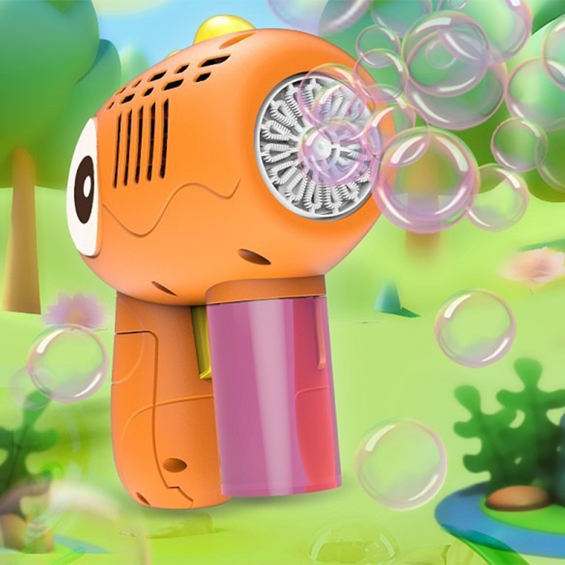 Mesin gelembung mata besar laris untuk pistol gelembung Unicorn mesin gelembung peniup gelembung untuk anak-anak sabun gelembung hadiah anak-anak musim panas