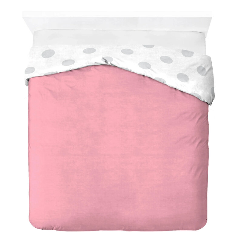 ชุดปลอกผ้านวมลายมินนี่เมาส์สีชมพูชุดเตียงนอนลายการ์ตูนสำหรับเด็กตกแต่งห้องนอนขนาดเต็มสองเท่า