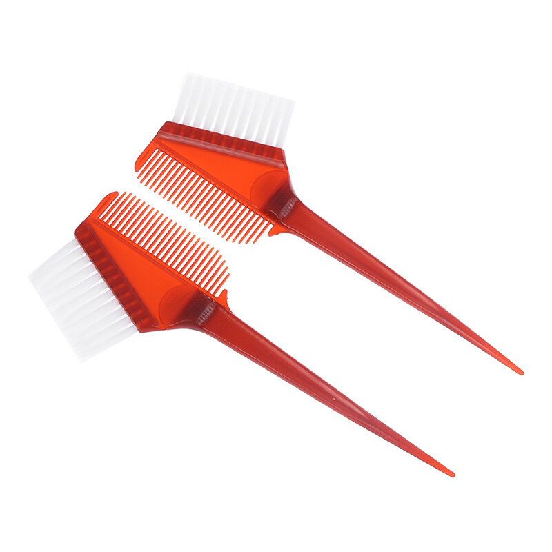 1pc Haar färbe bürste Kunststoff Haarfarbe Applikator Pinsel mit Kamm Friseursalon Tönung Friseur Styling-Tool