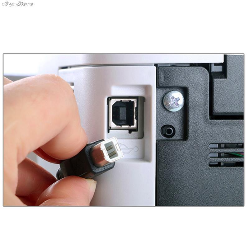 كابل USB 2.0 A إلى B ذكر عالي السرعة ، 1 متر 1.5 متر ، لطابعة Canon Brother ، Samsung Hp Epson