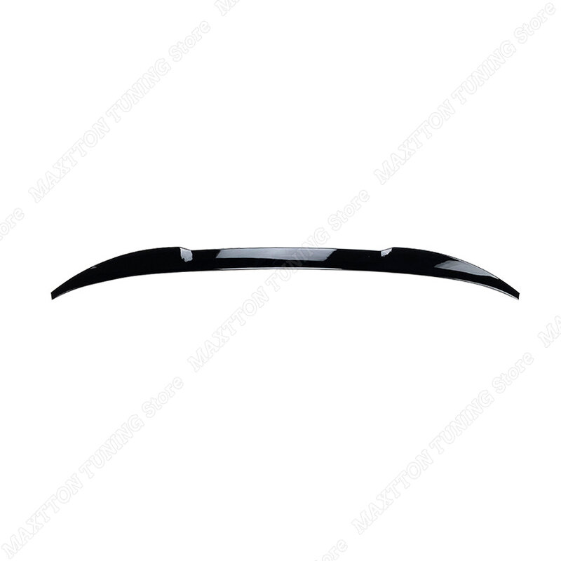 Coperchio del bagagliaio posteriore dell'auto Spoiler dell'ala di coda estensione del labbro modifica del rivestimento esterno ABS nero lucido per BMW X4 G02 2018-2024 +