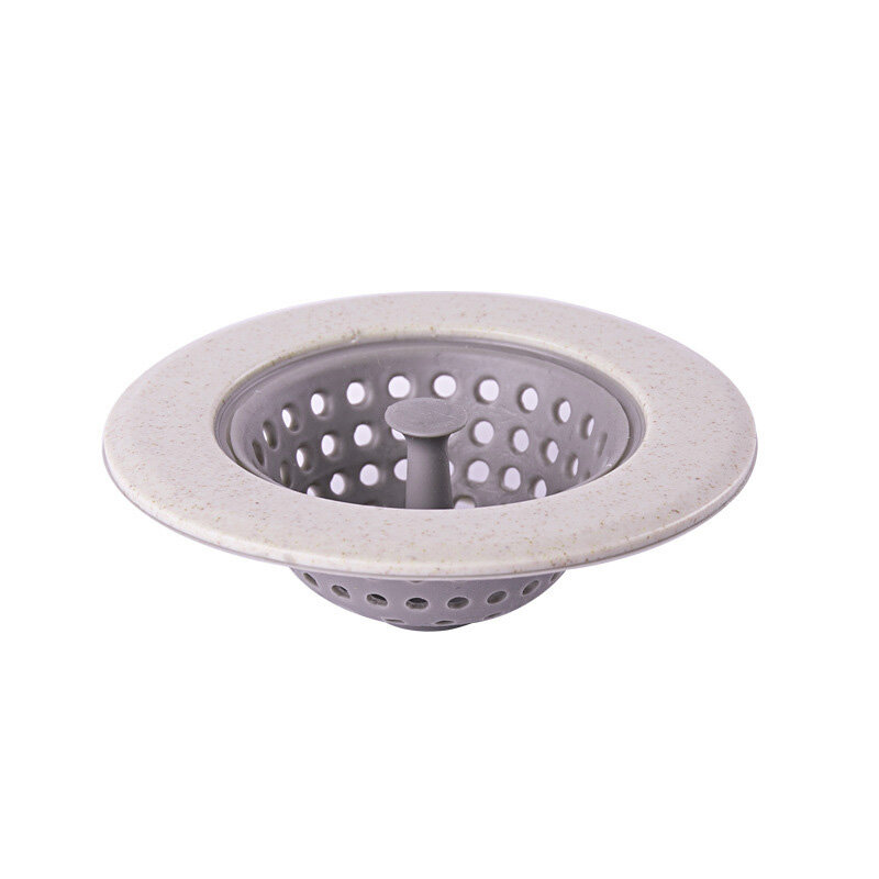 1pc Fashion Anti-clogging Silicone Sieve Kitchen Gadgets Kitchen Accessories Sink Filter Plug Filter Solid Color Configuration
