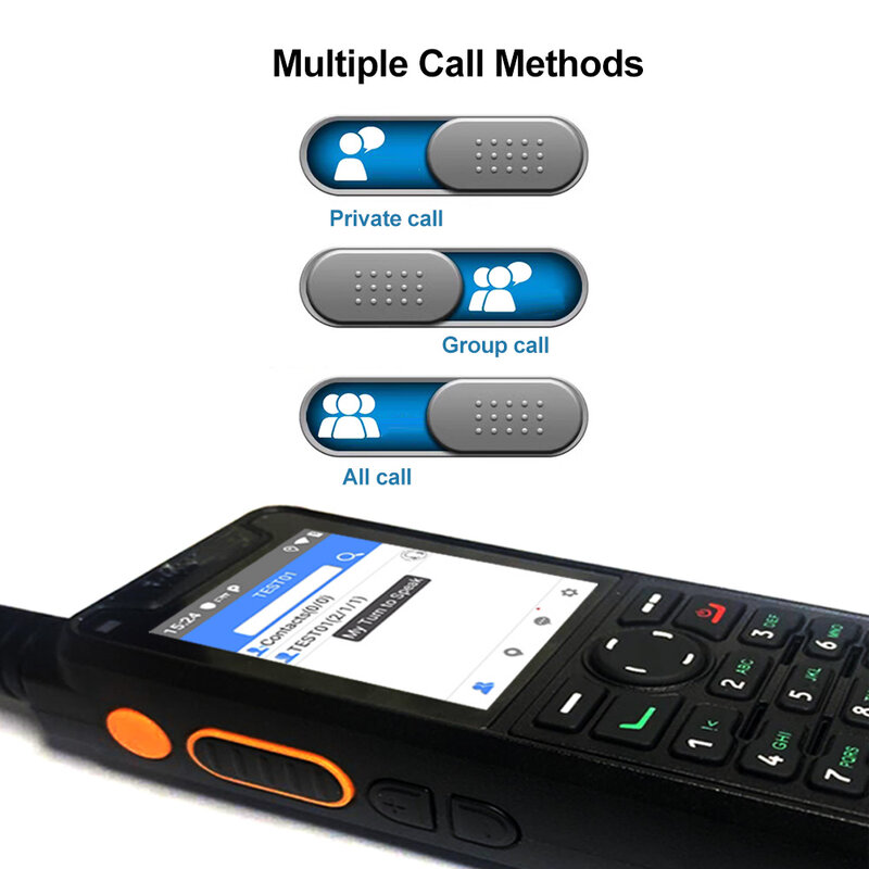 Anysecu t59 walkie talkie netzwerk poc 4g lte radio zello android 9,0 batterie 6800mah wifi bt5.0 funkgerät