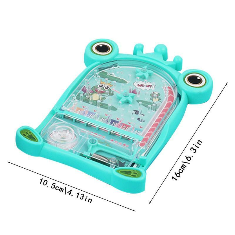 Pinball Machine Toy Novelty Pocket Pinball Toy Funny Party Games Machine Interactive Table Game Machine Battle Toys Preschool
