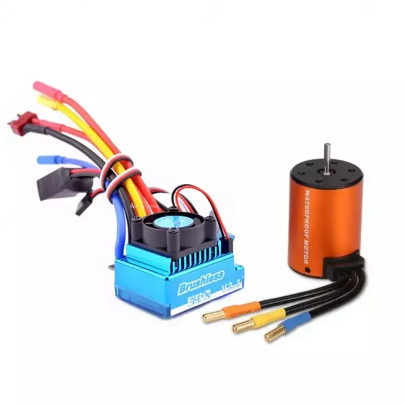 Brushless Upgrade Kit Motor ESC Receiver Remote Controller Servo Set for WLtoys 144001 A959-B A979-B RC Car Spare Parts