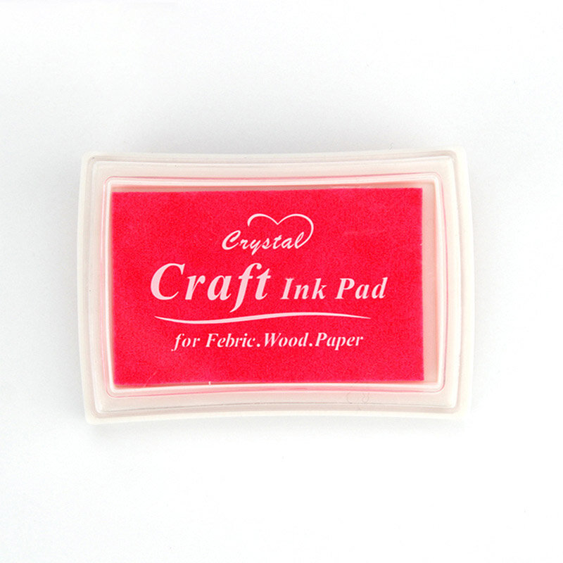 15 kolorów Inkpad Handmade DIY Craft na bazie oleju odcisk atramentowy stemple gumowe tkaniny drewno papier Scrapbooking Pad farbki do malowania palcami ślub
