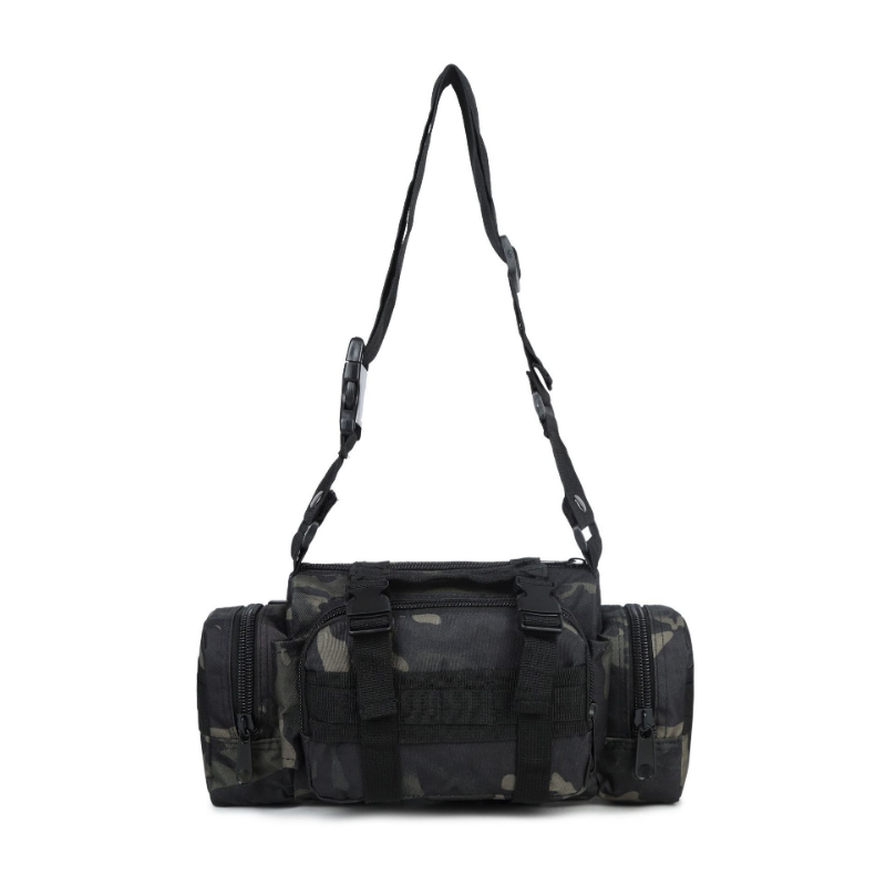 야외 레저 스포츠 군사 전술 허리 팩, 대용량 낚시 사냥 어깨에 매는 가방, 다기능 카메라 가방