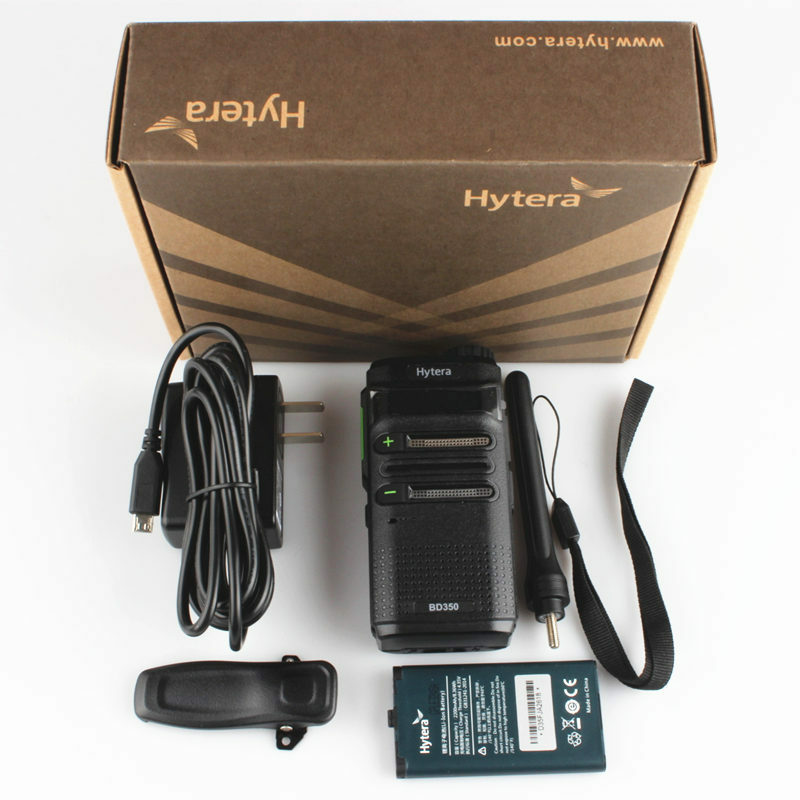 Hytera BD350 IP54 waterproof and dustproof strong signal noise reduction fast charging digital Bluetooth walkie-talkie bd350