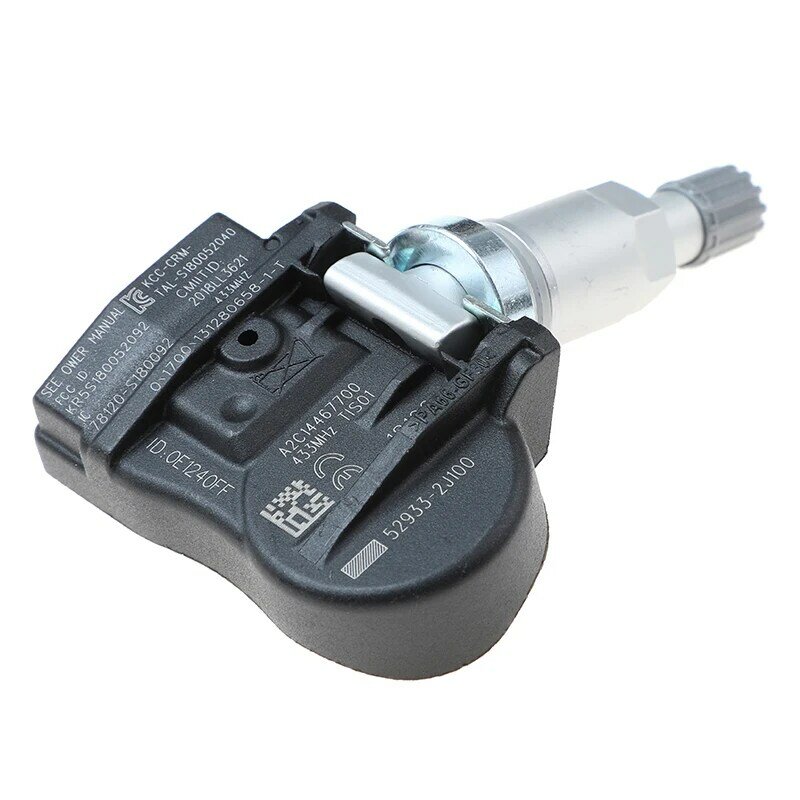 Sensor de presión de neumáticos TPMS, 4 piezas, 52933-2J100, 433 MHZ, para Hyundai, Verna, Kia, Ceed, Sorento, 529332J100