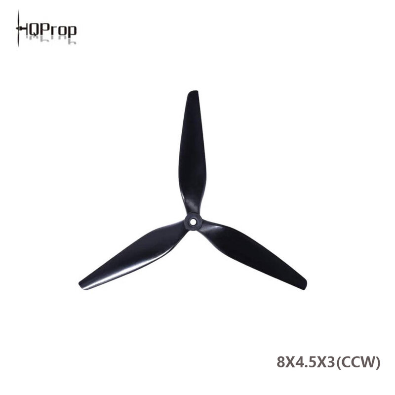 HQprop HQ MacroQuad Prop 8X4.5X3  3 blade 8045 PC propeller for Mark4 XL8 8inch  FPV RC Frame kit compatible dji o3 air unit